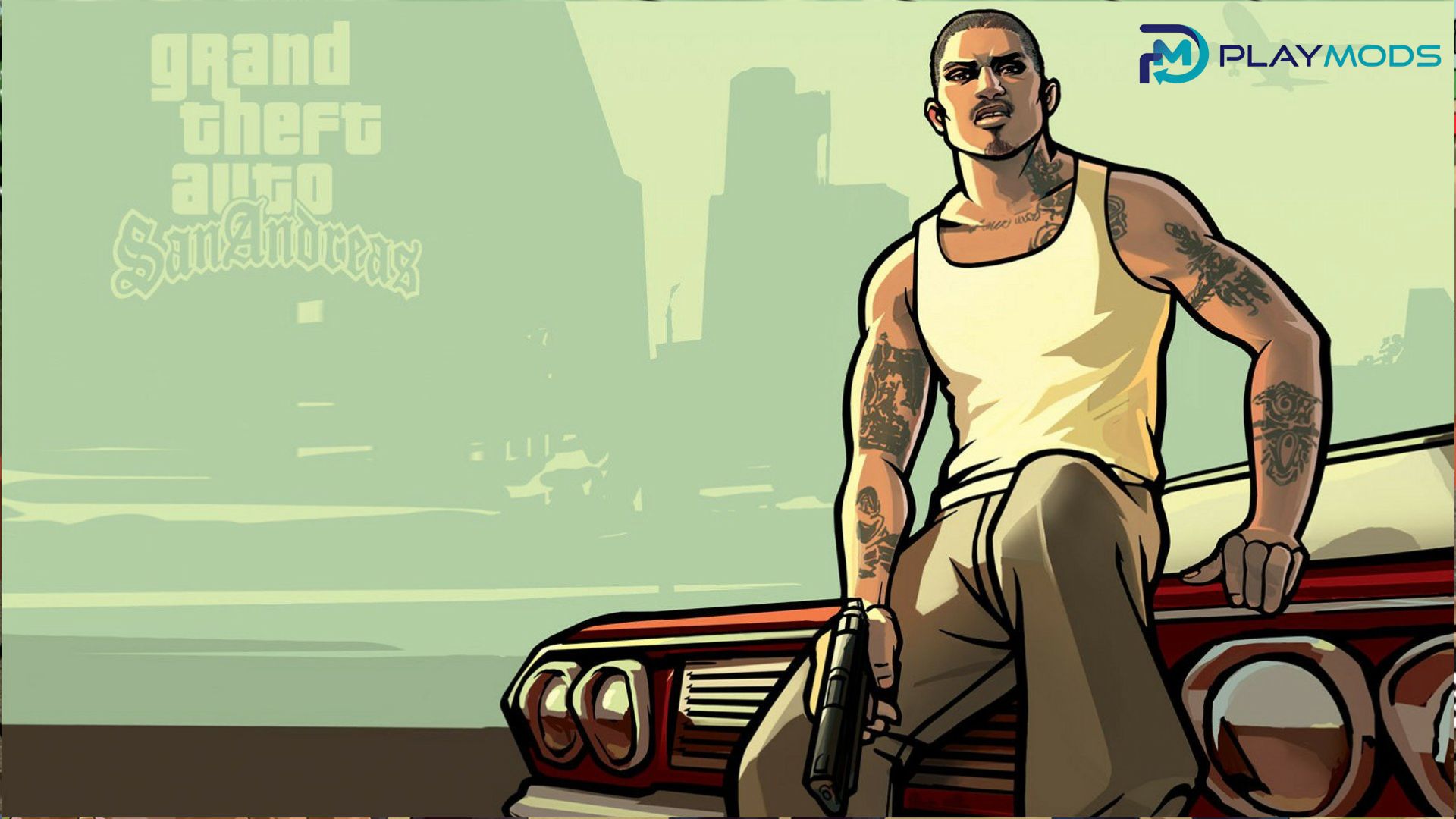 Download GTA San Andreas Mod Apk Modhello v2.11.311 (Unlimited Money, CLEO Menu) Terbaru untuk Android Download sekarang dan rasakan sendiri serunya petualangan CJ di PLAYMODS!