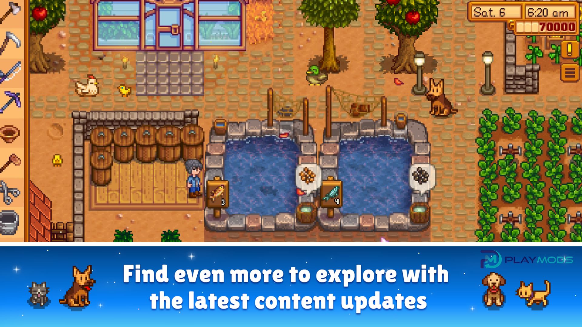 Unduh Stardew Valley MOD APK (Unlimited Stamina, Money, Free Craft) v1.6.15.2 Dunia Desa Yang Hidup Dan Penuh Cerita