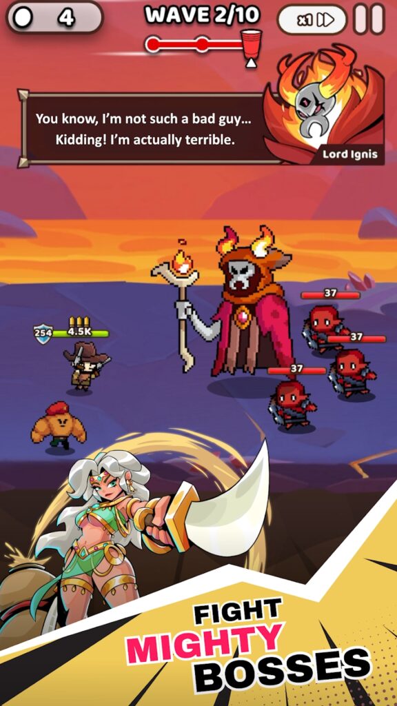 Download Cup Heroes MOD APK (Menu, Uang Tak Terbatas) v3.3.3 Grafis dan Suasana Permainan
