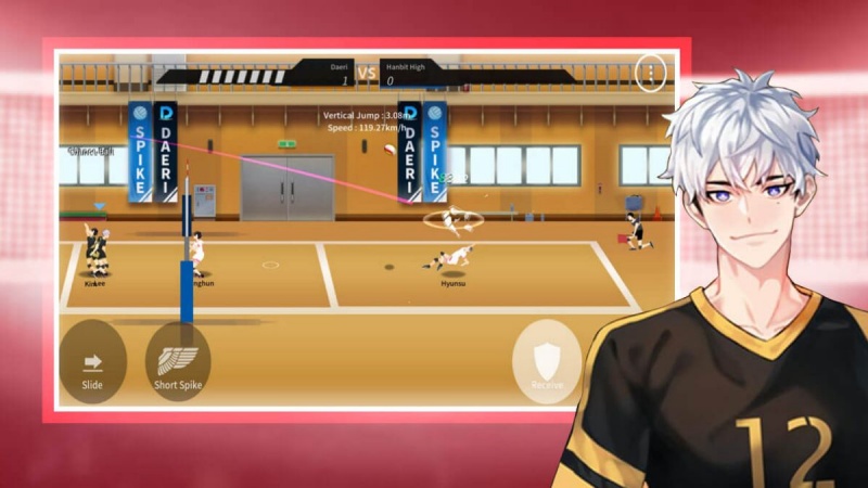 Download The Spike MOD APK v7.0.303 (Unlimited Coins) Pertandingan bola voli 3v3 yang cepat